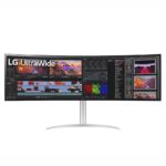 LG UltraWide 49″ Dual-QHD IPS Curved Monitor 144Hz with USB-C incl Speakers