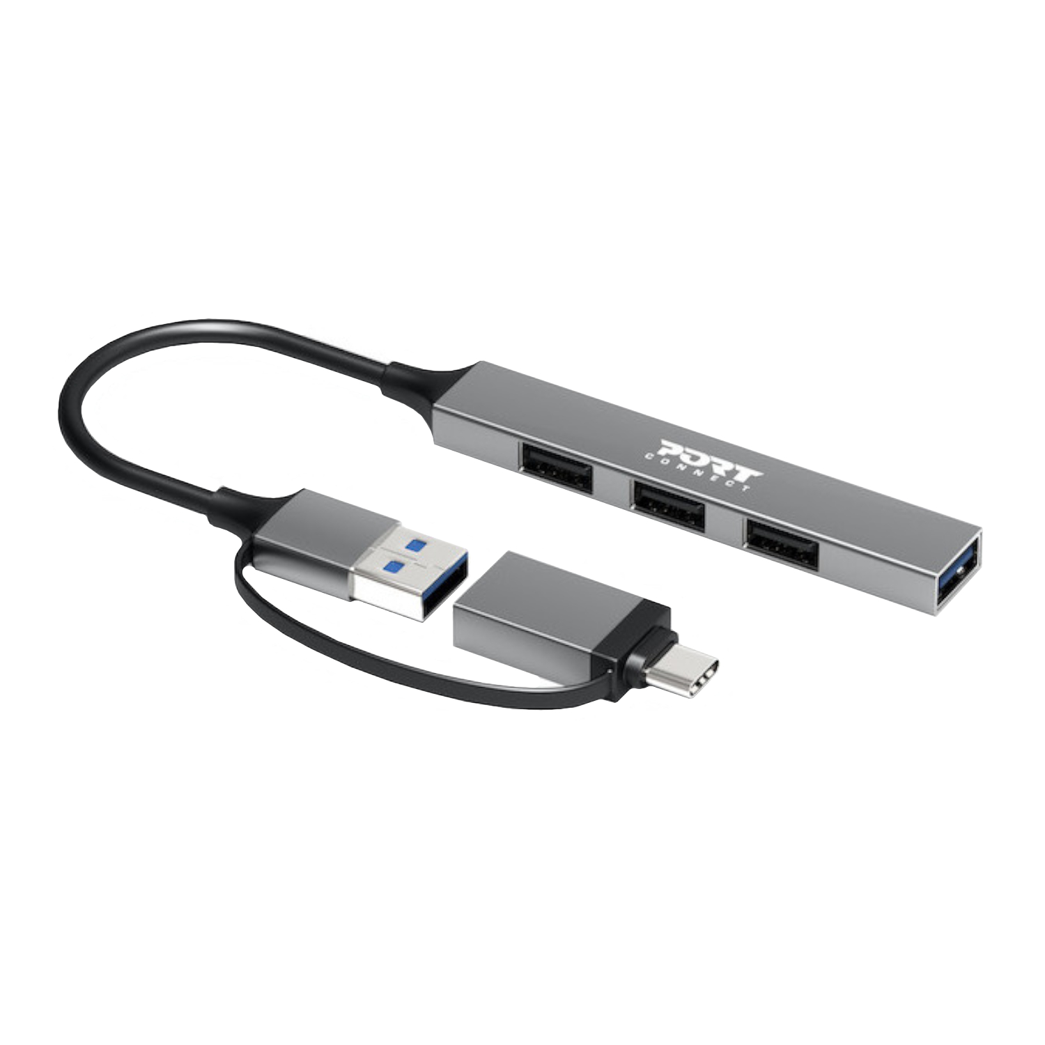 900160_Port-Connect-USB-Type-C-to-4-port-USB-A-3.0-2.0-Hub_wr_02a-1