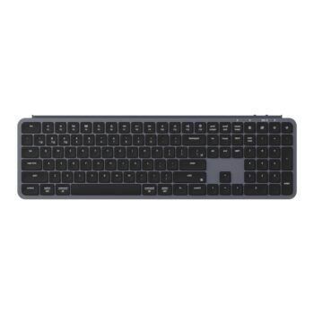 Keychron B6 Pro Ultra-Slim 100% Wireless Keyboard – Space Grey