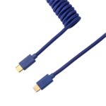 Keychron Coiled Aviator Blue Cable