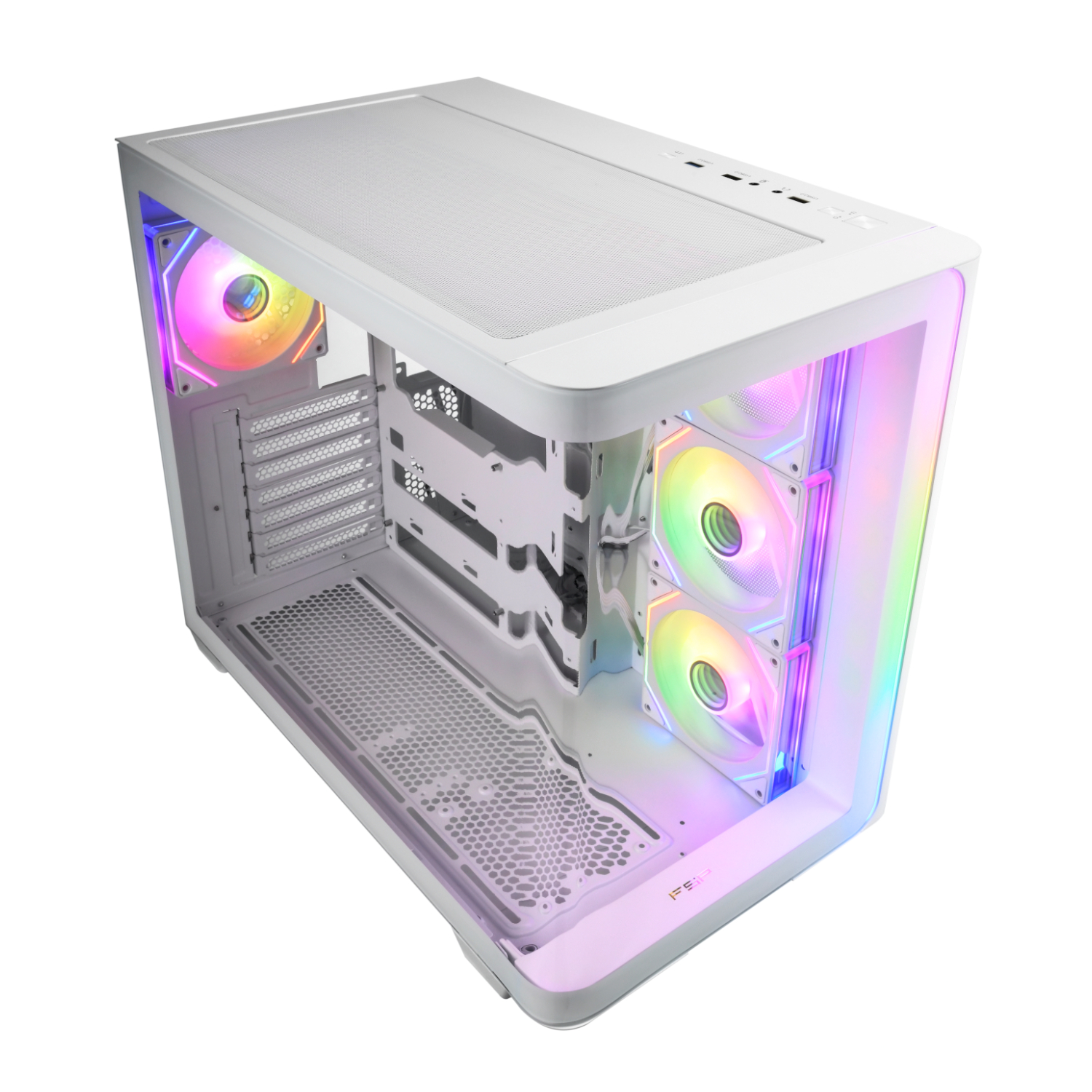 FSP_M580-WA_FSP-M580-ARGB-ATX-Mid-Tower-Gaming-Chassis-–-White_wr_01a