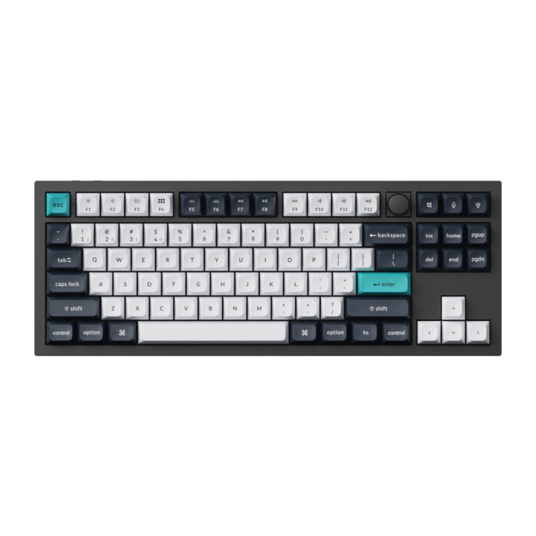 Keychron Q3 Max QMK/VIA 80% Wireless Custom Mechanical Keyboard (Banana ...