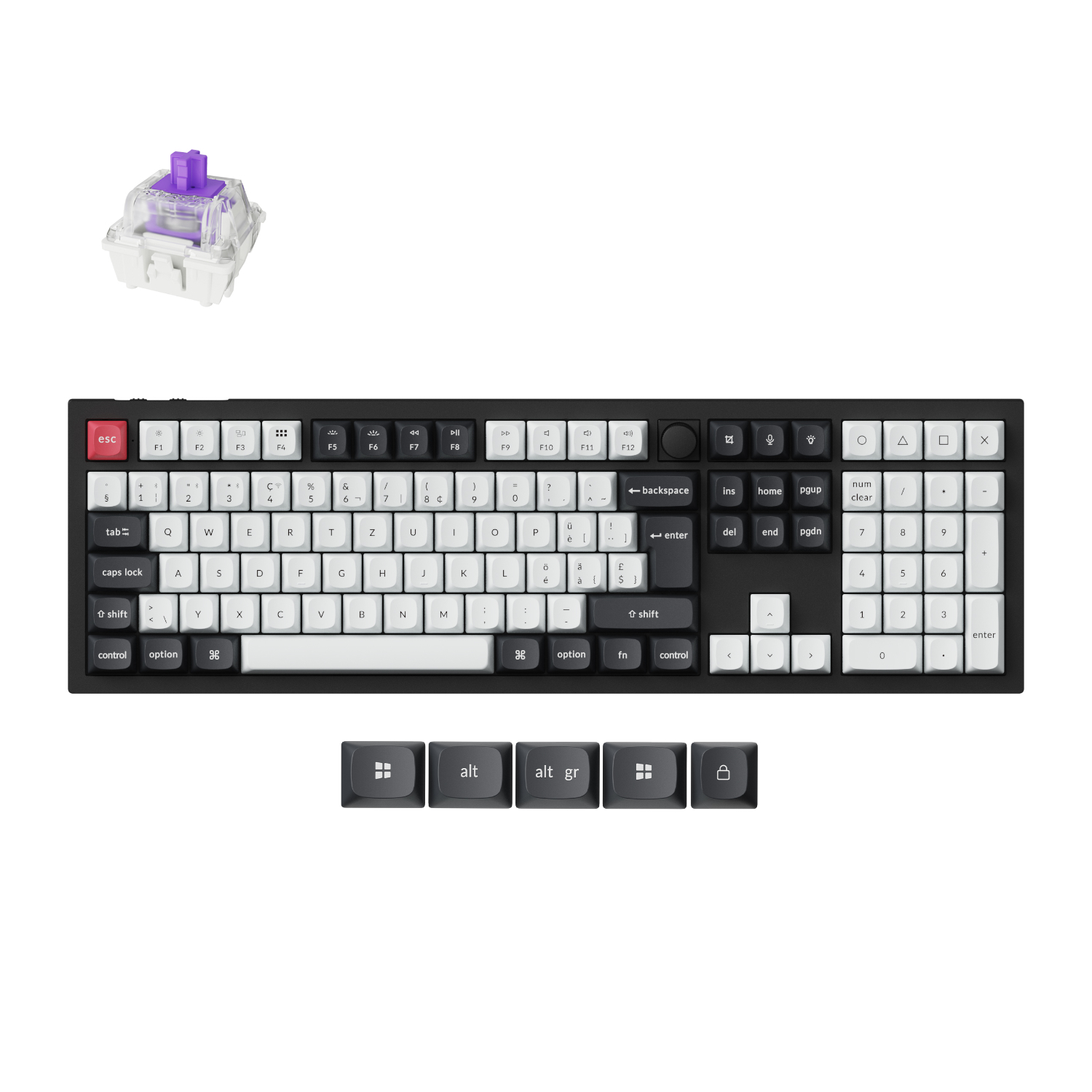 Q6H-M1_Keychron-Q6-HE-QMK-Full-size-Wireless-Custom-Mechanical-Keyboard-Nebula-Switch-–-Carbon-Black_wr_01a-1