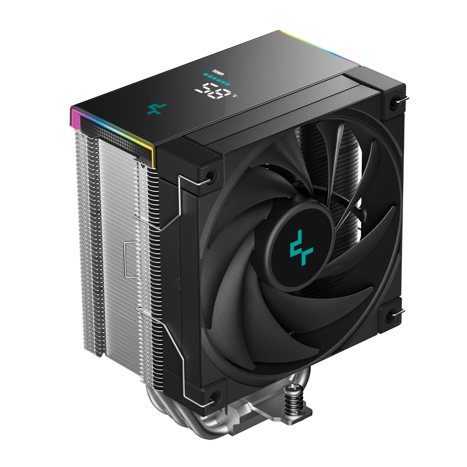 R-AK500S-BKADMN-GJD_DeepCool-AK500S-Digital-120mm-Air-CPU-Cooler-Black_wr_02a