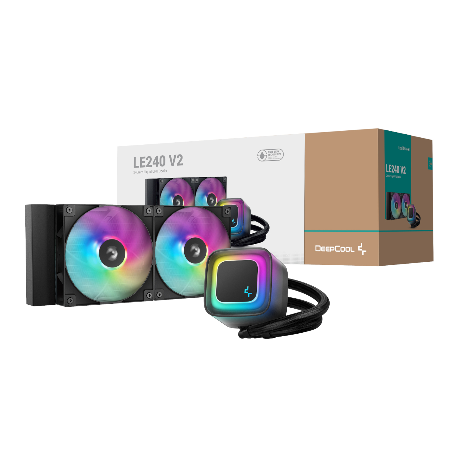 R-LE240-BKAMMC-G-2_DeepCool-LE240-V2-240mm-ARGB-AIO-CPU-Liquid-Cooler-Black_wr_01-1