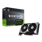 RTX5050VENTUS2XOC8G_MSI-GeForce-RTX-5050-8G-VENTUS-2X-OC-Graphics-Card_wr_01a