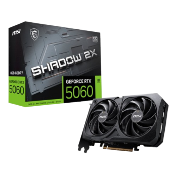 MSI GeForce RTX 5060 SHADOW 2X OC 8GB Graphics Card