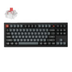 Keychron V3 Ultra 80% 8K Red Switch Hot-Swap RGB Wireless Keyboard - Black